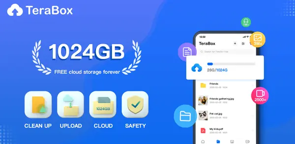 Storage Plans & Pricing TeraBox’s cloud storage free plan offers: